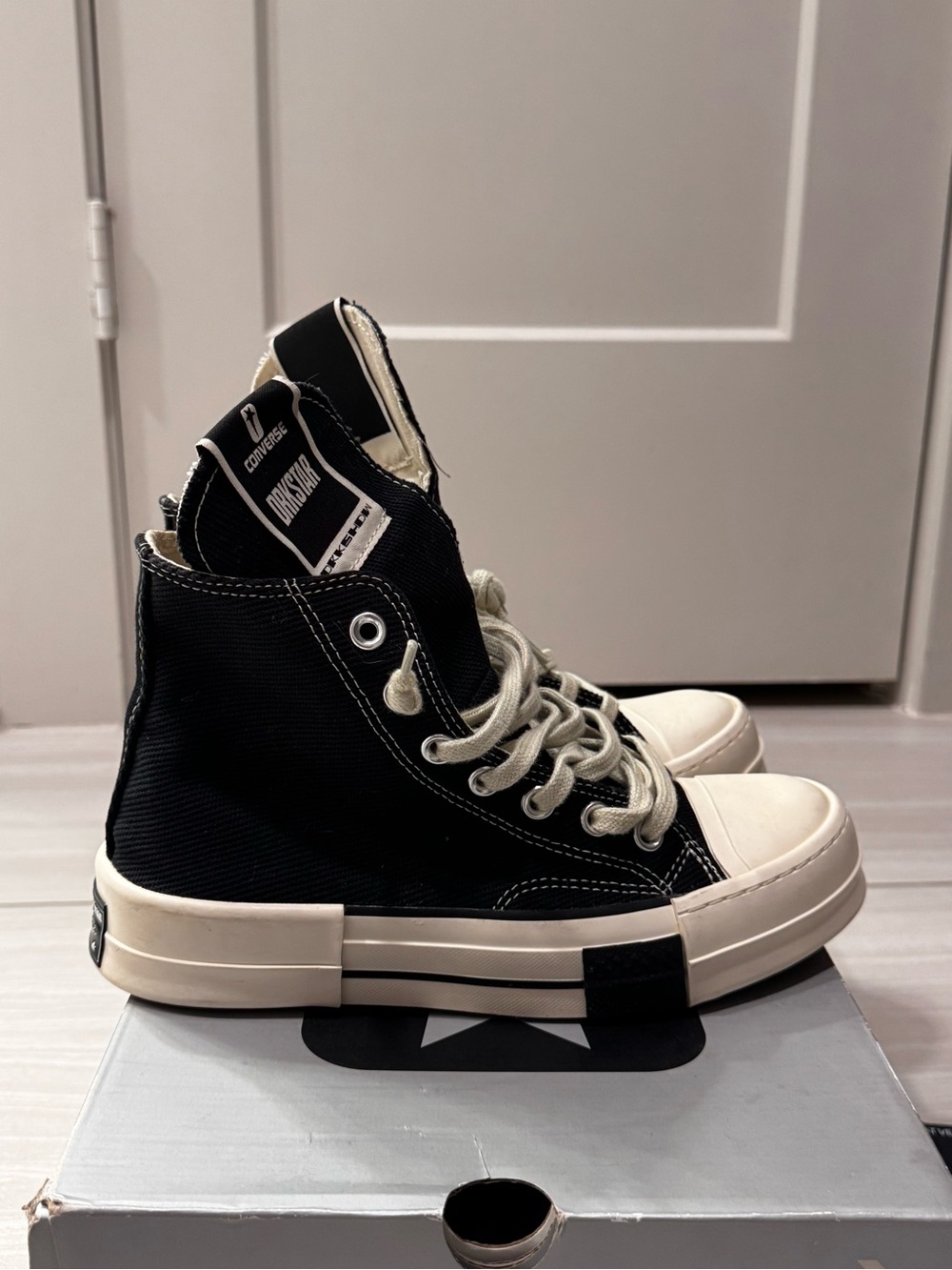 Rick Owens x Converse DRKSHDW DRKSTAR Chuck 70 High